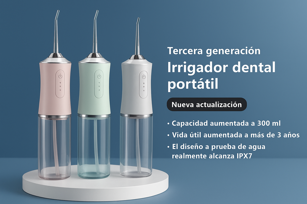 Irrigador bucal de 4 Boquillas